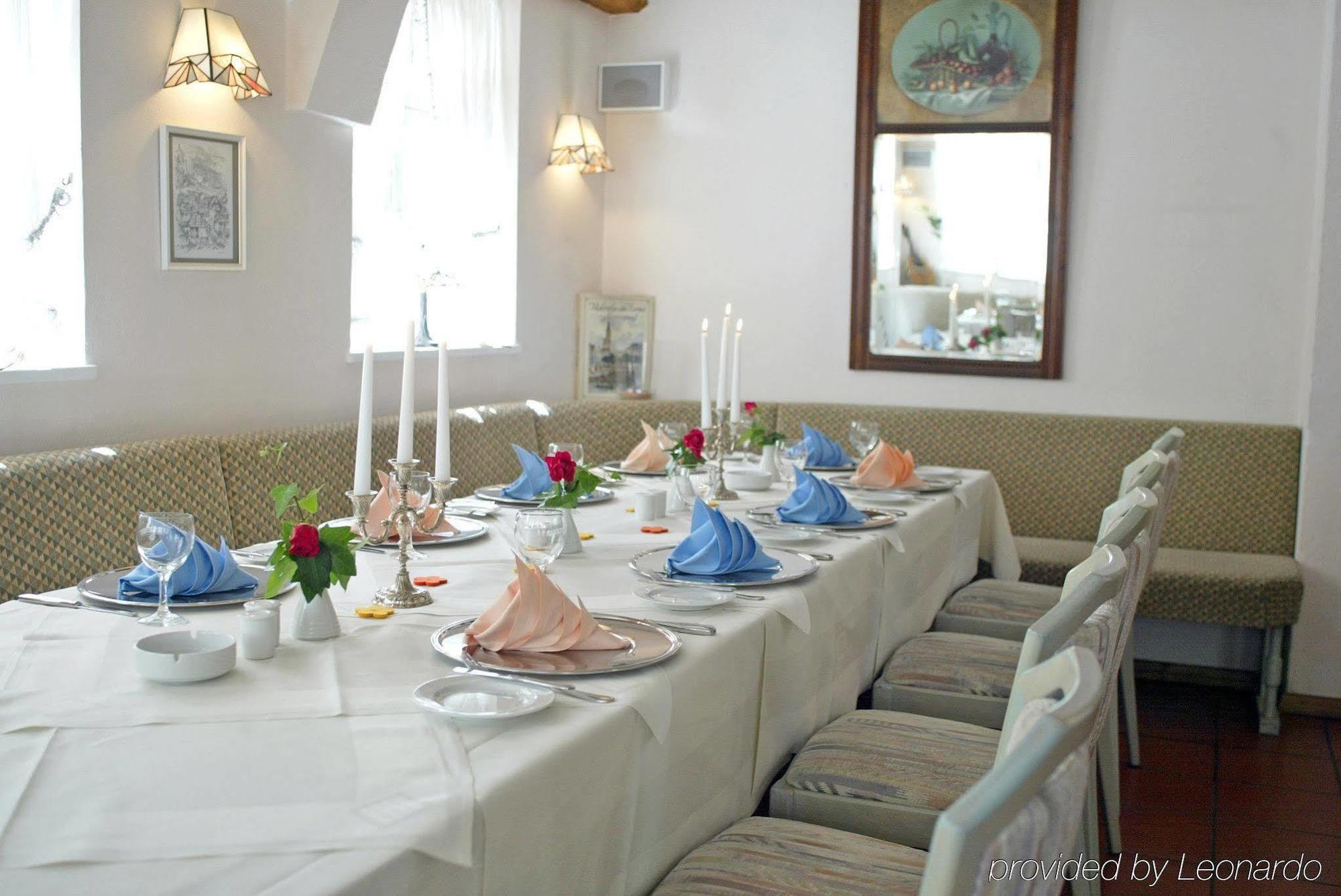 Arvena Reichsstadt Hotel Bad Windsheim Restaurant foto